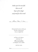 Load image into Gallery viewer, Mass Card Bereavement - For the Family LIVING