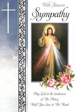 Load image into Gallery viewer, Sympathy Mass Card RIP Online