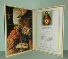 Load image into Gallery viewer, Perpetual Mass Enrolment Card - Christmas Nativity Living