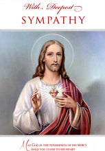 Load image into Gallery viewer, Share Mass Card online Enrolment  – With Deepest Sympathy2