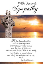 Load image into Gallery viewer, Mass Cards  Deepest Sympathy RIP 2