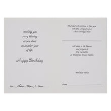 Load image into Gallery viewer, Share Mass Card online Enrolment – Birthday Blessings