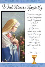 Load image into Gallery viewer, Share Mass Card online Enrolment – With Deepest Sympathy