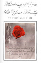Load image into Gallery viewer, Mass Card Bereaved LIVING