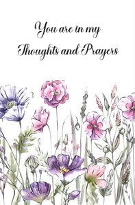 Thoughts and Prayers Mass Card