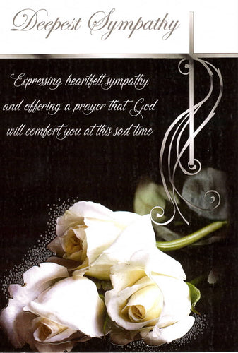 Share Mass Card online Enrolment Deepest Sympathy 3