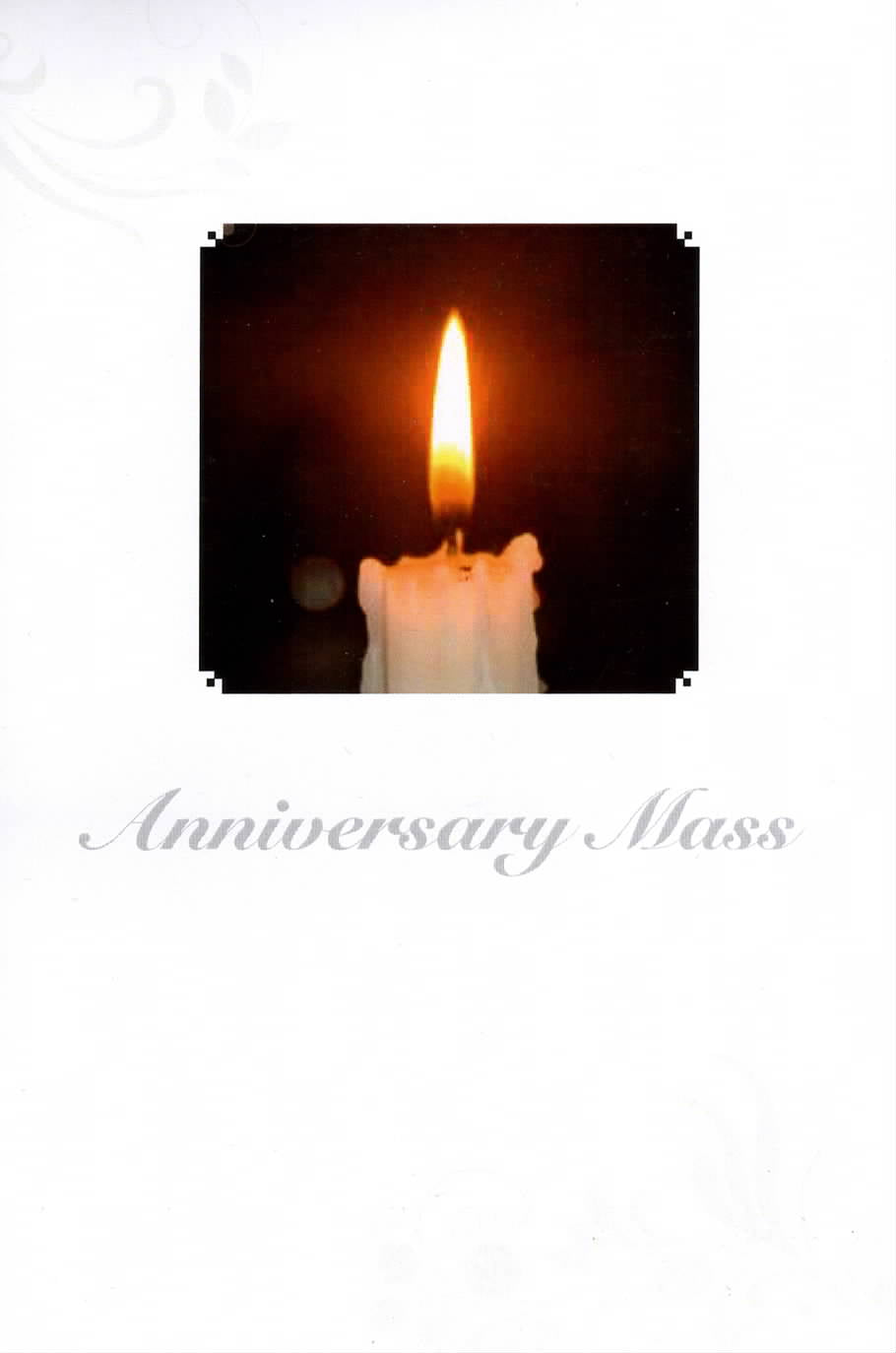Anniversary Mass Card