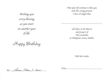 Load image into Gallery viewer, Birthday Mass Card online 6