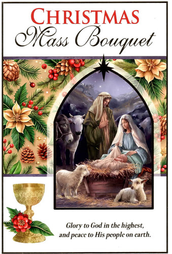 Christmas Mass Card CMB28