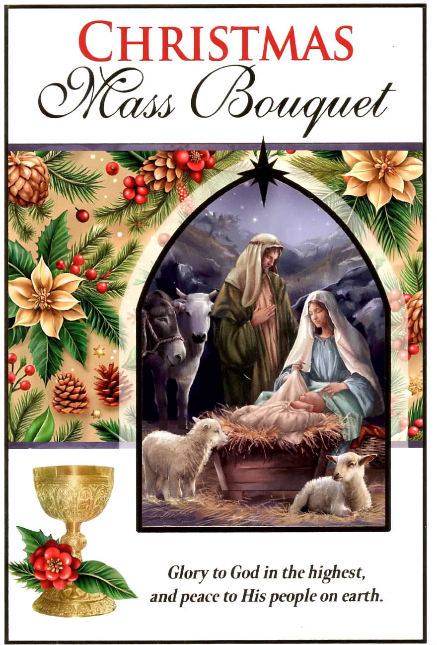 Christmas Mass Card CMB28