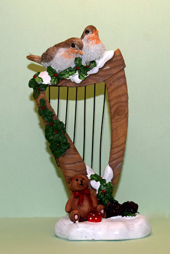 Christmas Decoration Irish Harp