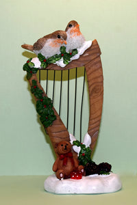 Christmas Decoration Irish Harp