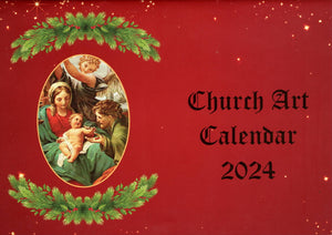 Church Art Calendar 2024