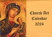 Load image into Gallery viewer, Church Art Calendar 2024