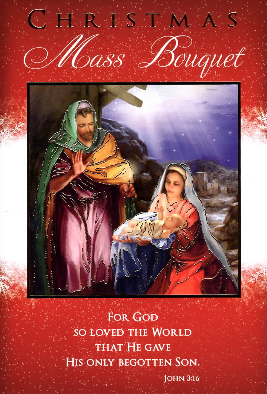 Christmas Mass Card CHR35