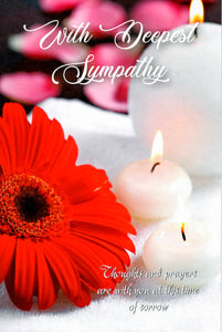 Sympathy Mass Card RIP