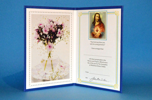 Perpetual Mass Card Living Flowers (small)