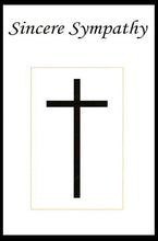 Load image into Gallery viewer, Share Mass Card online Enrolment Deepest Sympathy 3