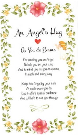 Angel Hug Card Exams