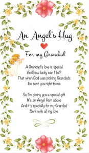 Angel Hug Card Grandad