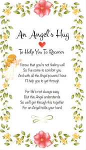 Angel Hug Card to help you recover