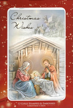 Load image into Gallery viewer, Religious Christmas Cards 12 card pack  4 designs