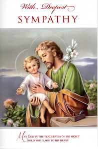 Share Mass Card online Enrolment - deepest sympathy St Joseph