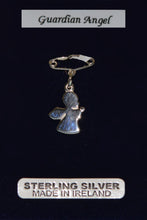 Load image into Gallery viewer, Guardian Angel  Baby Pin Sterling Silver