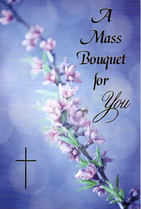 Mass Card Mass Bouquet Living