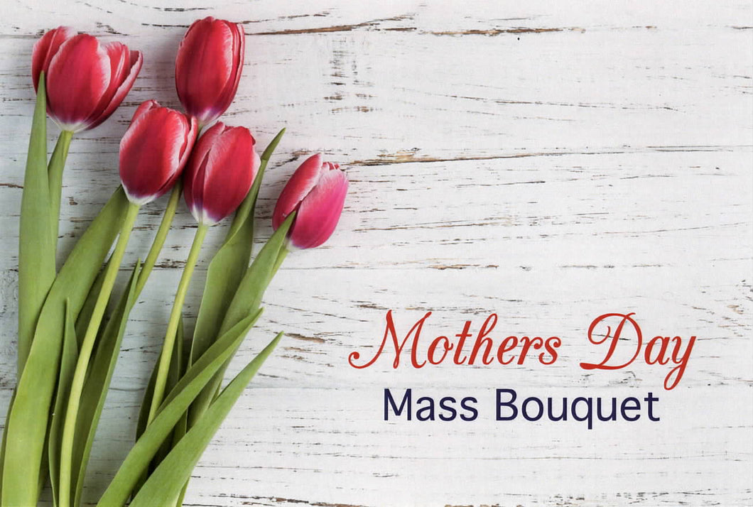 Mothers Day Share Mass Enrolment Card