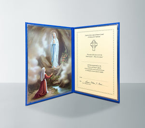 Perpetual Mass Enrolment Card RIP – Our Lady of Lourdes Mass Card online