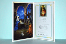 Load image into Gallery viewer, Perpetual Mass Enrolment Card - Christmas Nativity Living