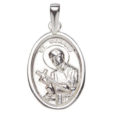 St Gerard (Expectant Mothers) Medal Sterling Silver