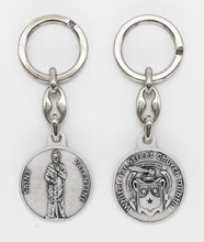 Load image into Gallery viewer, St Valentine Keyring with Prayer Card