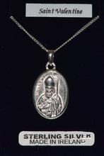 Load image into Gallery viewer, St Valentine Sterling Silver Medal