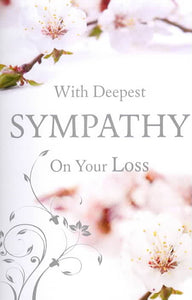 With Deepest Sympathy Mass Card online