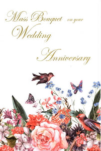 Wedding Anniversary Share Mass Enrolment Card